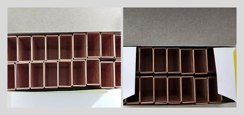 Copper Carton Staples package